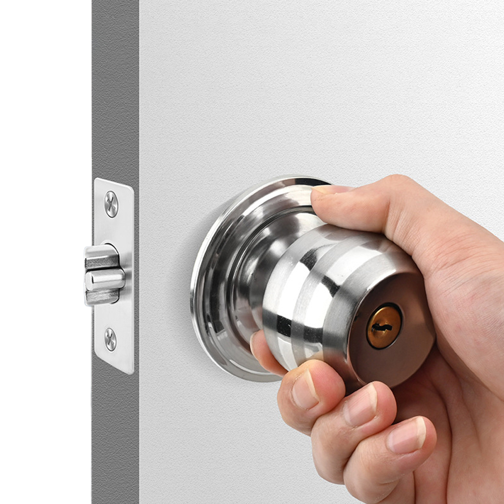 Door Knob Replacement - Gałka do drzwi z zamkiem, okrągłe