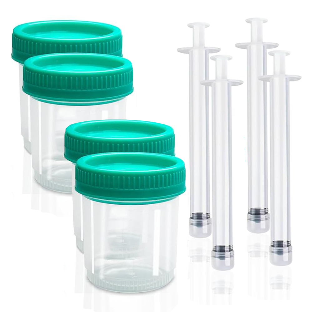 Home Improvement Kit - Zestaw do inseminacji domowej 4 sztuki,